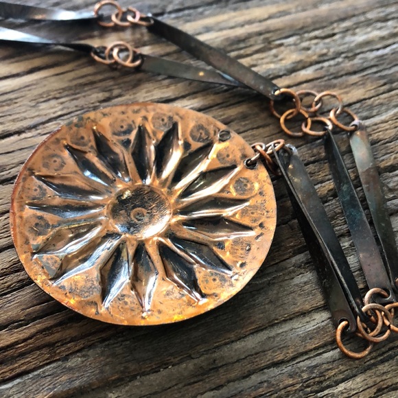 Handmade Copper Necklace - Picture 3 of 9